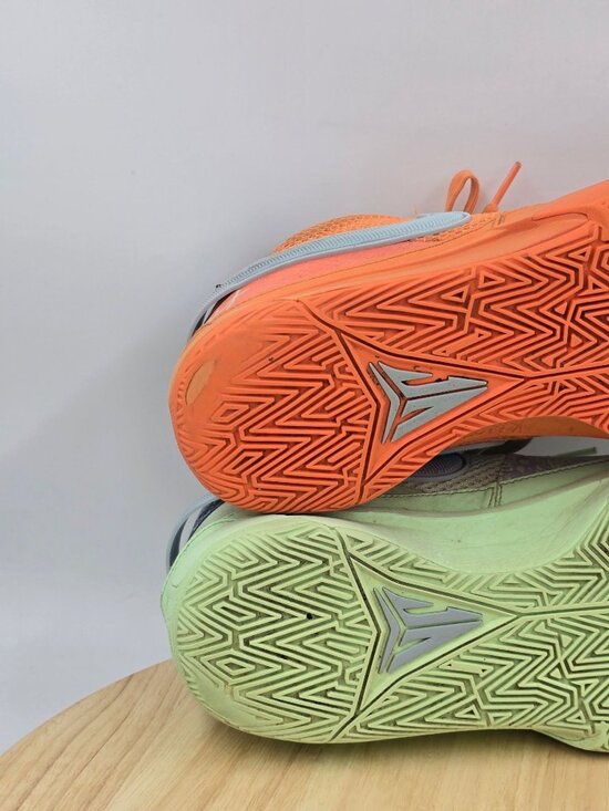 Nike Ja 1 Basketball Shoes FQ4796-800 Bright Mandarin/Vapor Green mens 11